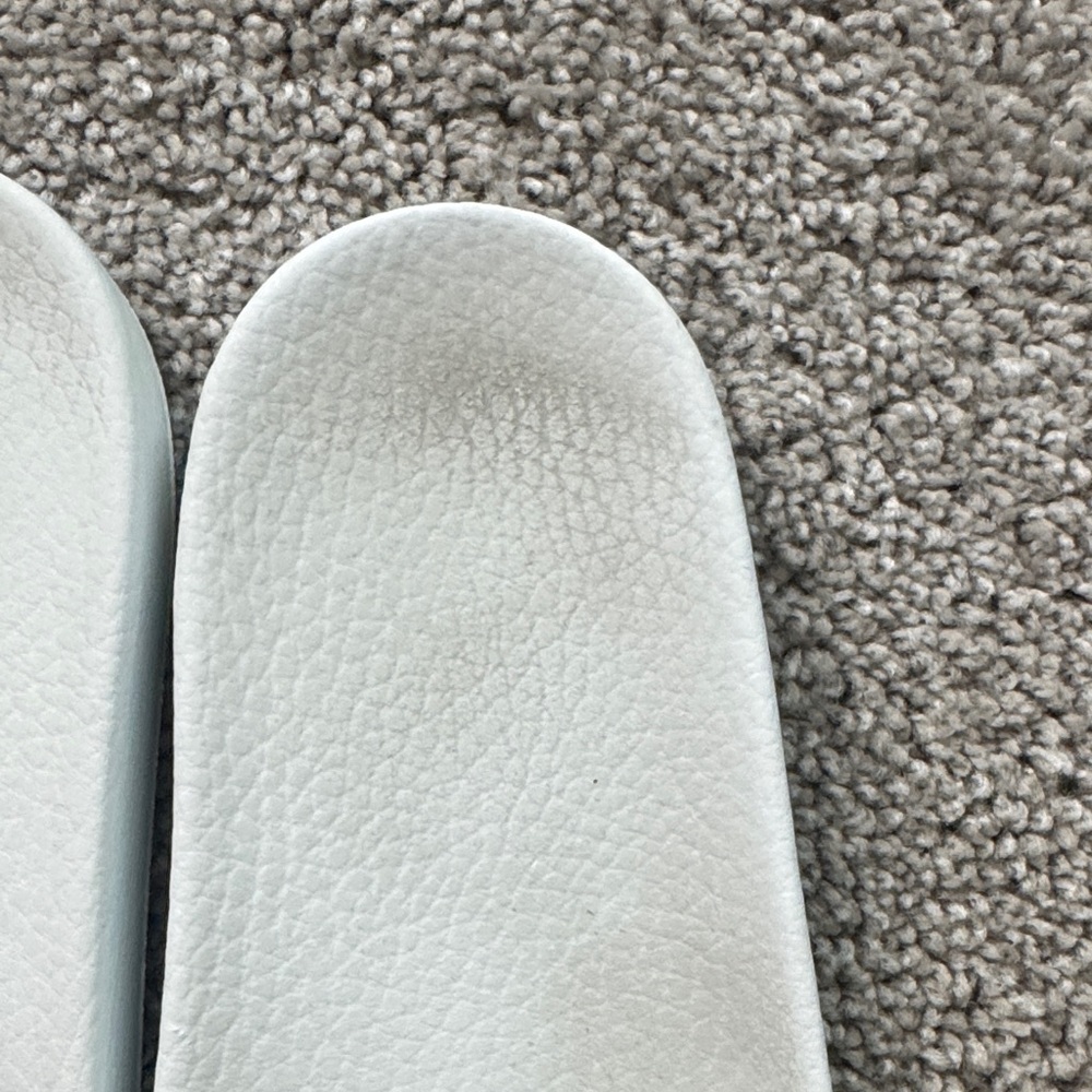 Gucci White Slides with Green and Red Stripes - Picture 6 of 7